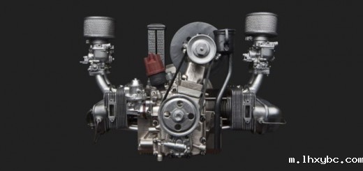 3d printed Porsche engine model 2